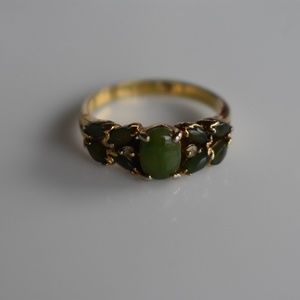 Green gem ring